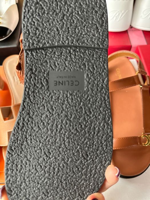 Сандали Celine кожа