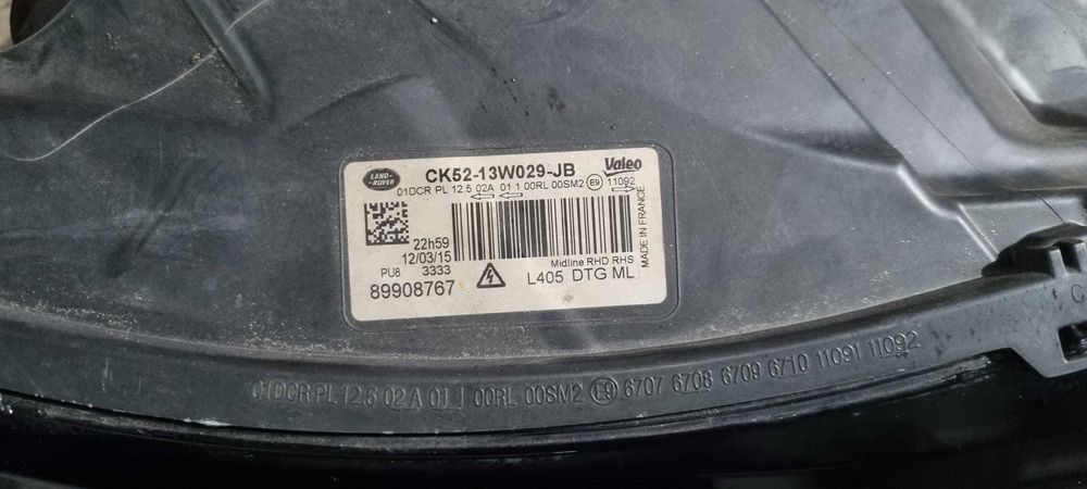 Far faruri Range Rover Vogue 2013+ L405 CK52-13W030-JB CK52-13W029-JB