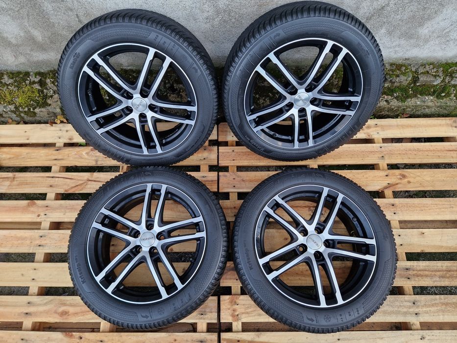 Jante 5x100 Skoda Kamiq Vw T-Roc T-Cross anvelope iarna 205 55 17