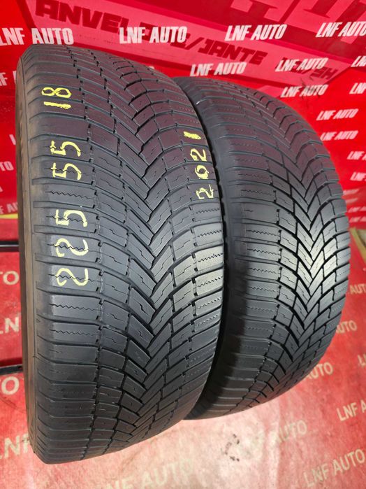 Anvelope VARA IARNA - 225/55/18 - BRIDGESTONE - 5.5 MM - DOT 2021 !