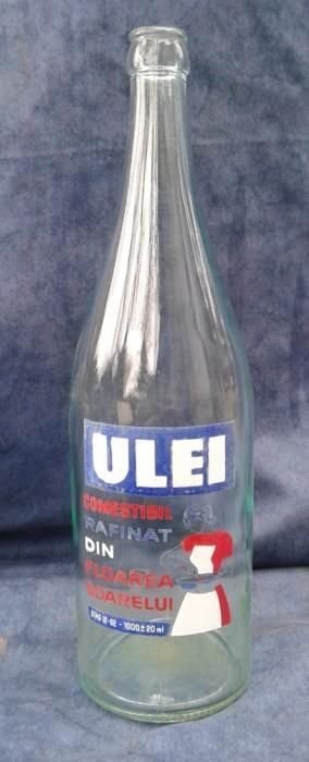 Rara-Sticla ulei anii 60-62