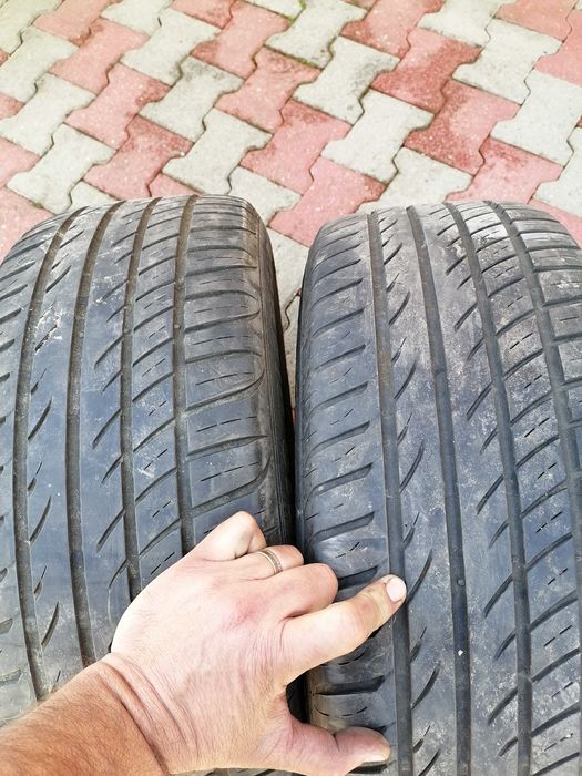 Jante bmw cu cauciucuri 225 55 16 profil bun de vara