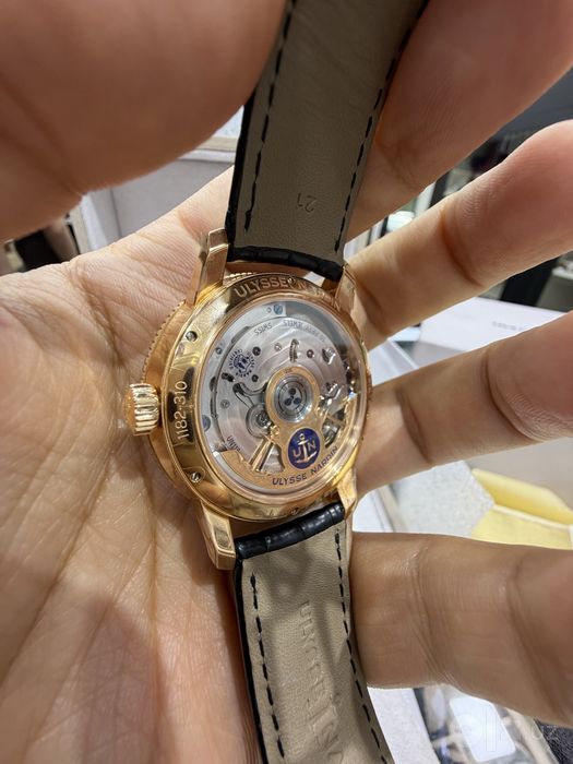 Золотые Часы Ulysse Nardin Marine Torpollieur 18k