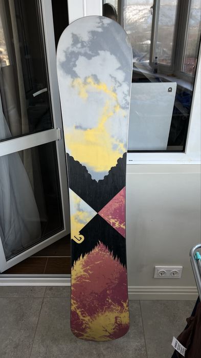 Сноуборд burton custom x с креплением