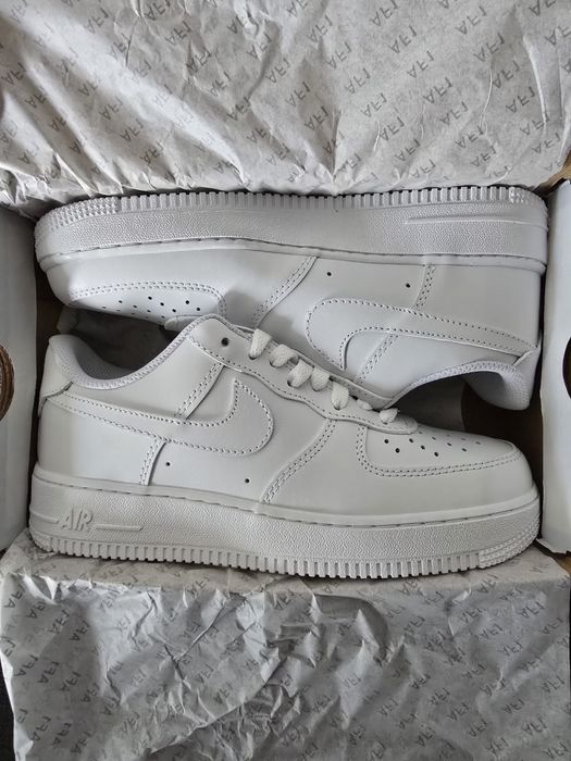 Nike air force 1 low tripe white