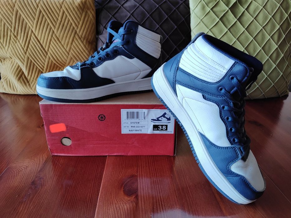 Runners System Бяло-Сини