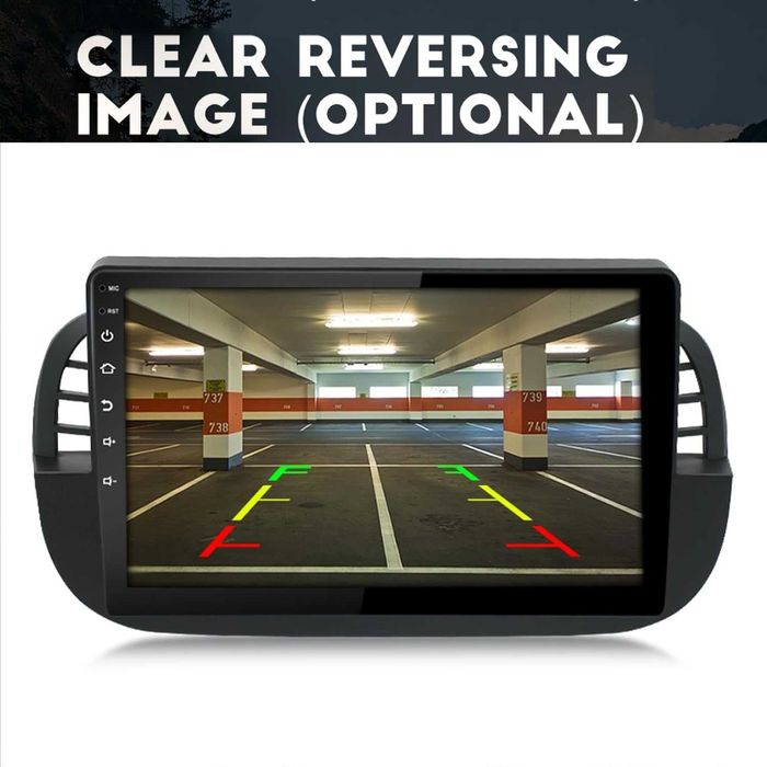 Мултимедия за Fiat 500 навигация Android двоен дин плеър FIAT 500C GPS