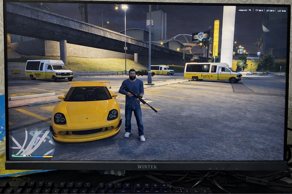 Монитор 23.8дюйм 75герц