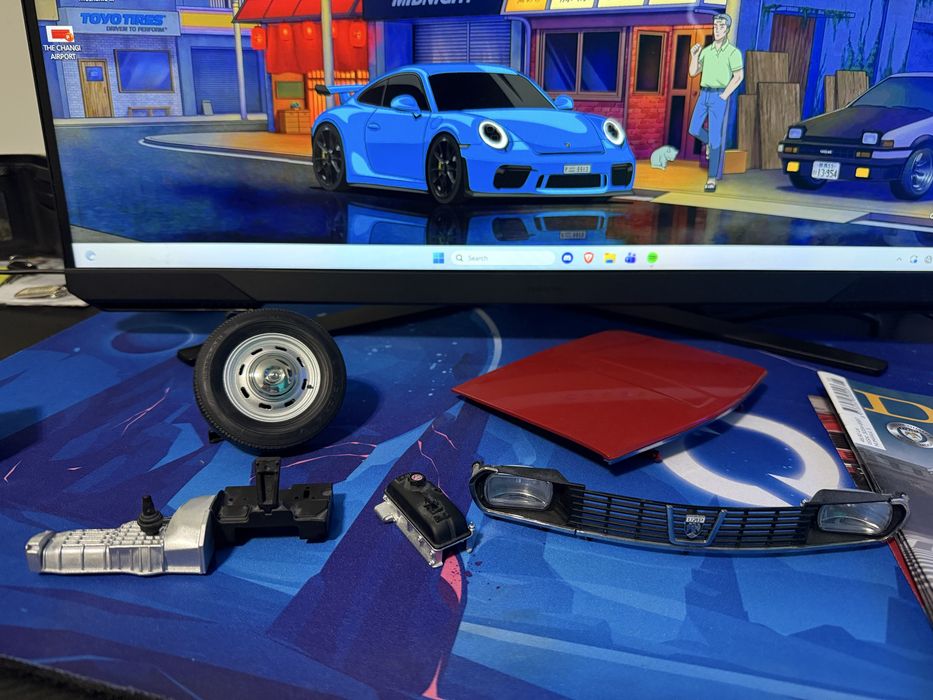 Macheta Dacia 1/8 piese