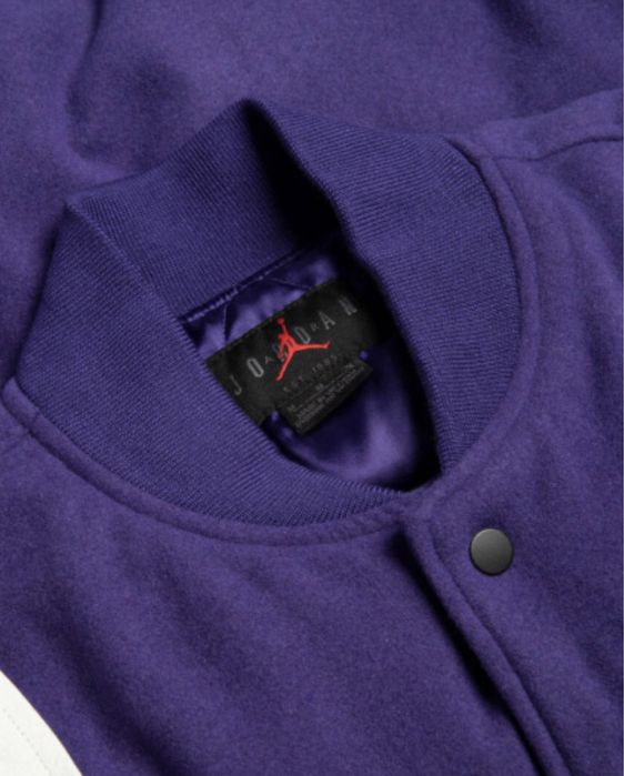 Мъжко бомбър яке Nike Jordan DNA Varsity / ест.кожа / - размер L/XL