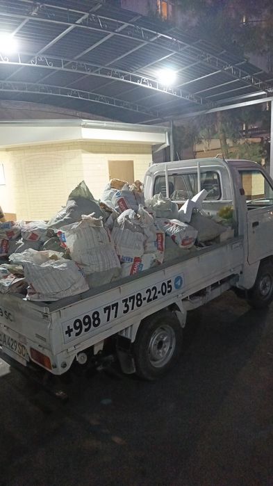 Вывоз мусора чикинди ташиш musir tashish