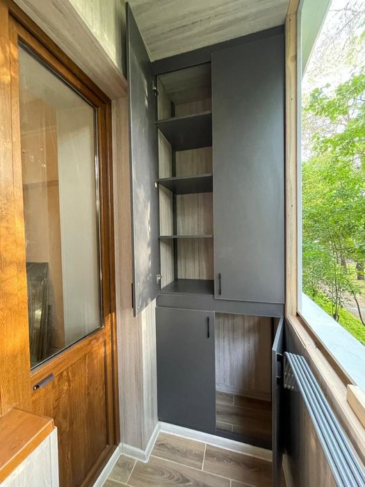 Ремонт балкона, утепление балкона,