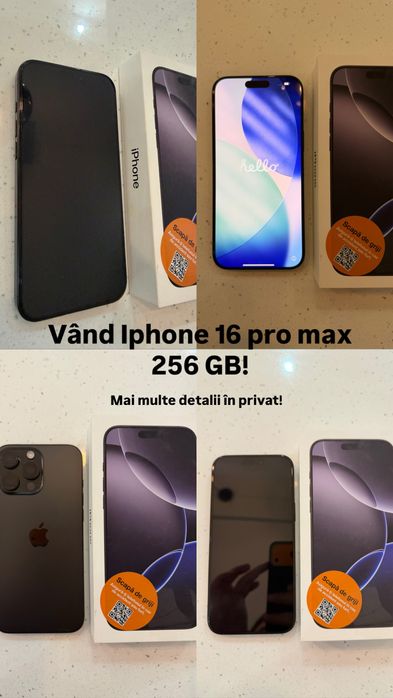 Iphone 16 pro max 256 GB