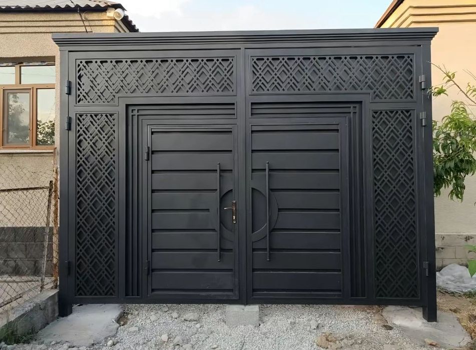 Ворота Шымкент Қақпа Түркістан Забор