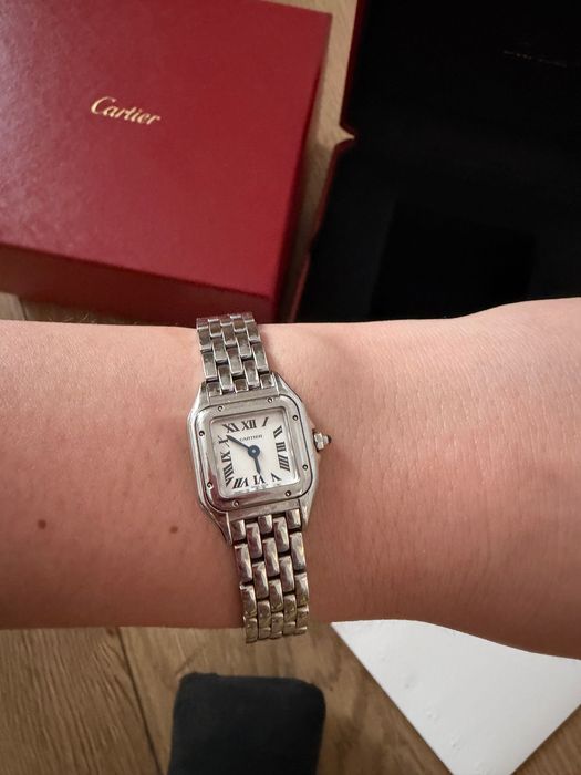 Оригинален часовник Cartier Panthère Mini, стомана.
