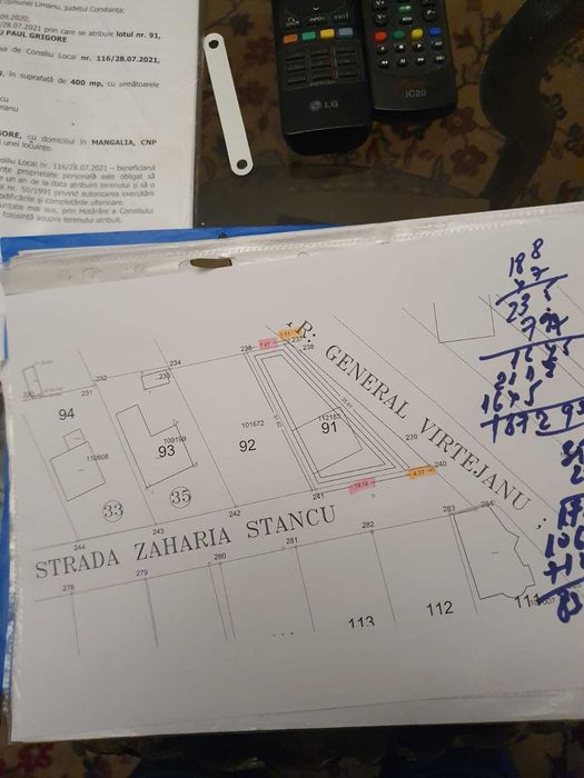 Casa si teren de vanzare in Limanu