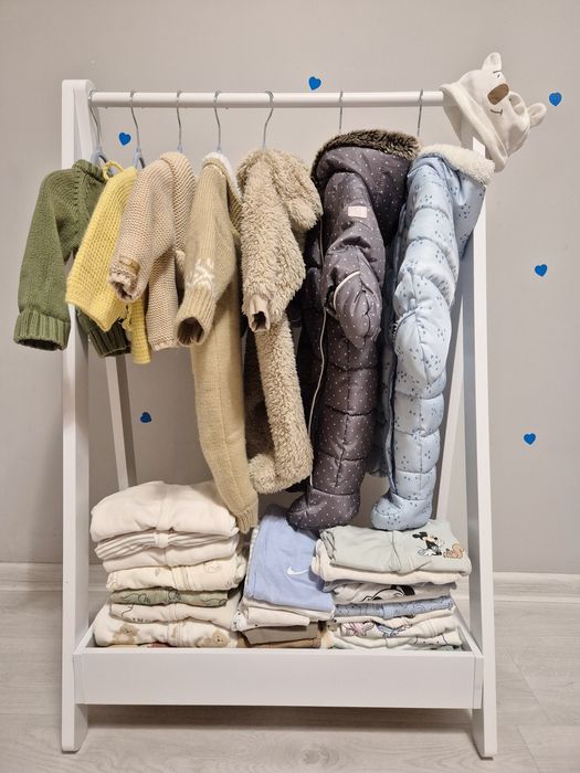 Зимни дрехи 3-6 месеца, 62-68 см