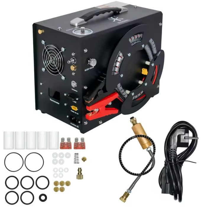 PCP Оборудване: Компресори 12/220V, Помпи, Бутилки, Филтри и Вентили  4500PSI