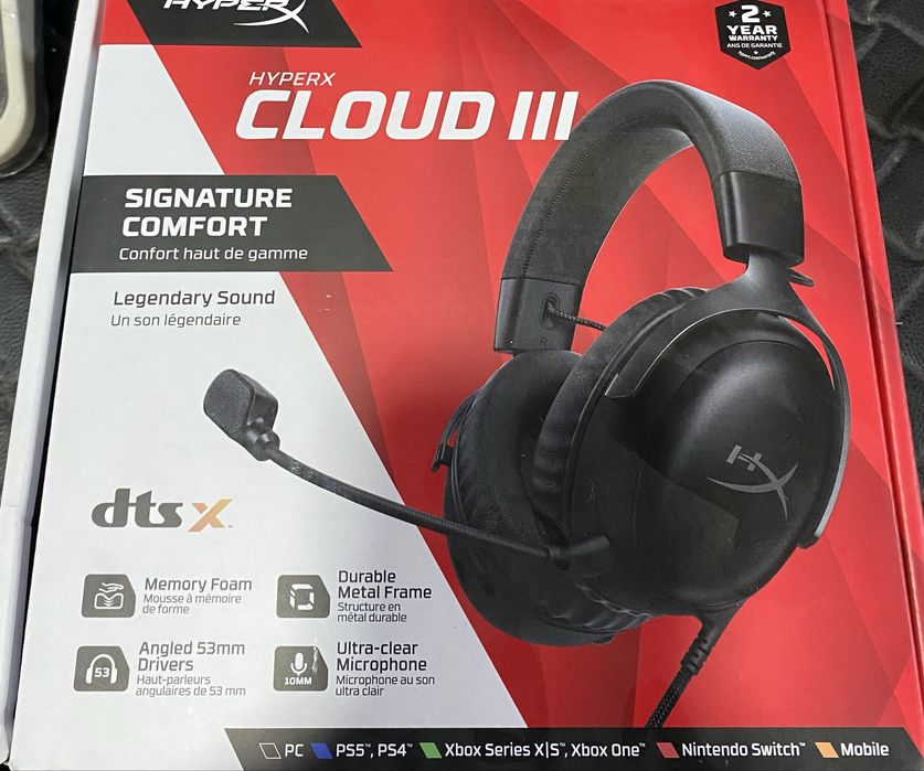 HayperX Cloud 3 igravoy naushnik sotladi 95$ kami bor srochni sotladi