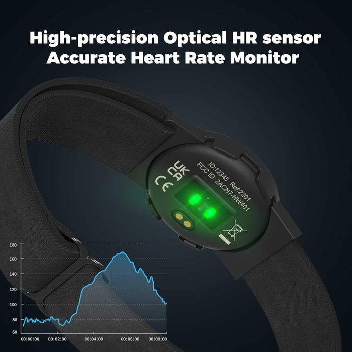 Гривна за пулсомер moofit HW401