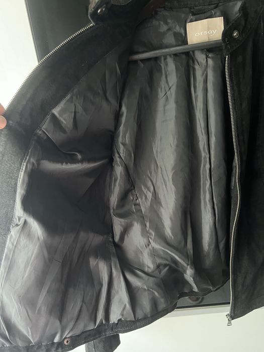 Geacă de piele întoarsă de damă