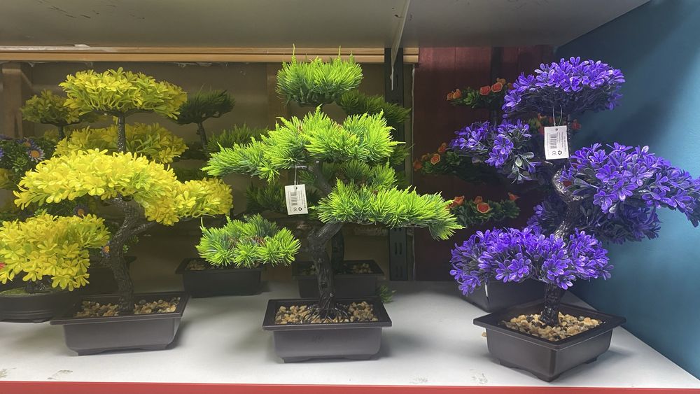 Bonsai decorativi artificiali