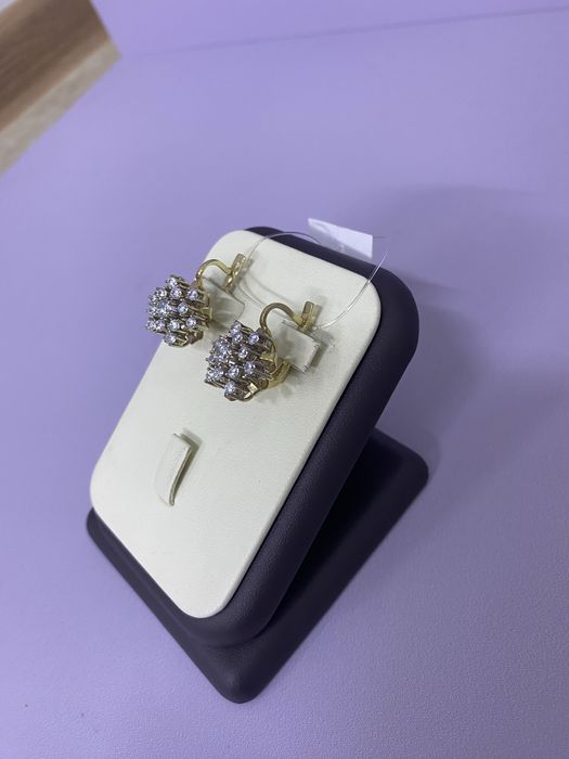 Золотые серьги КО29148