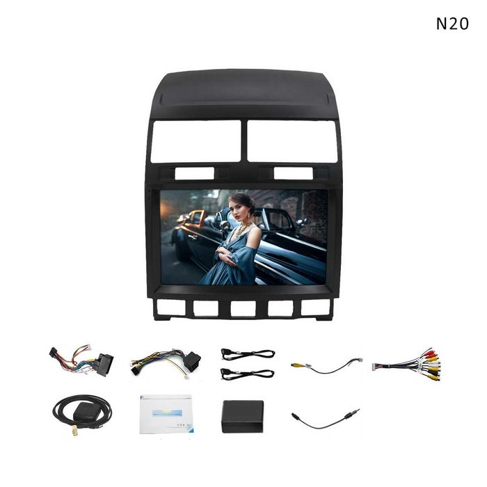 Мултимедия Volkswagen Touareg 02-10 Android GPS навигация 9инча туарег