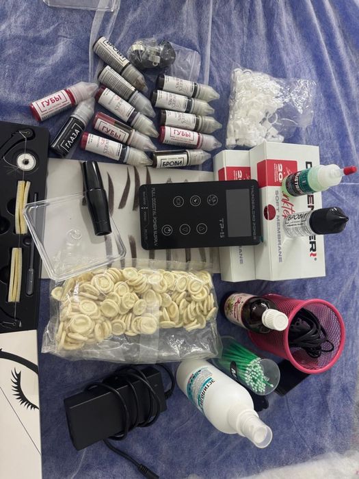 Набор для татуажа(машинка в наборе)