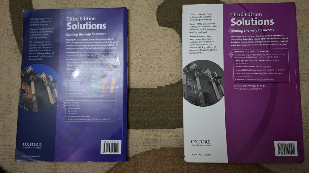 Книги Solutions Intermediate