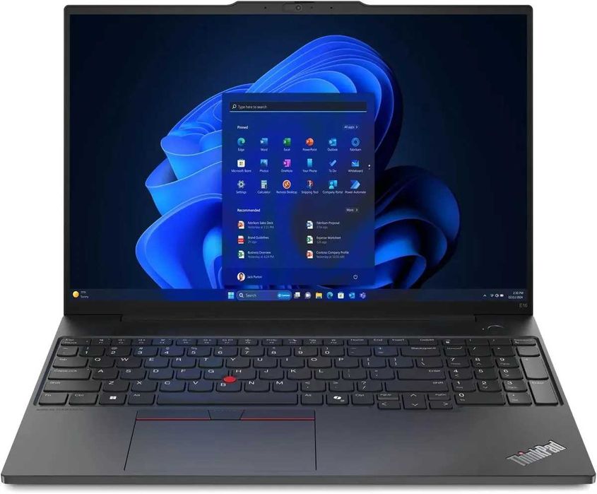 Ноутбук Lenovo THINKPAD E16 GEN2 CORE ULTRA 5-125U 16GB/512 16" black