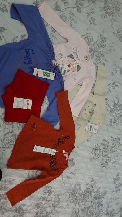 Лот нови дрехи бебе момиче boboli,name it..