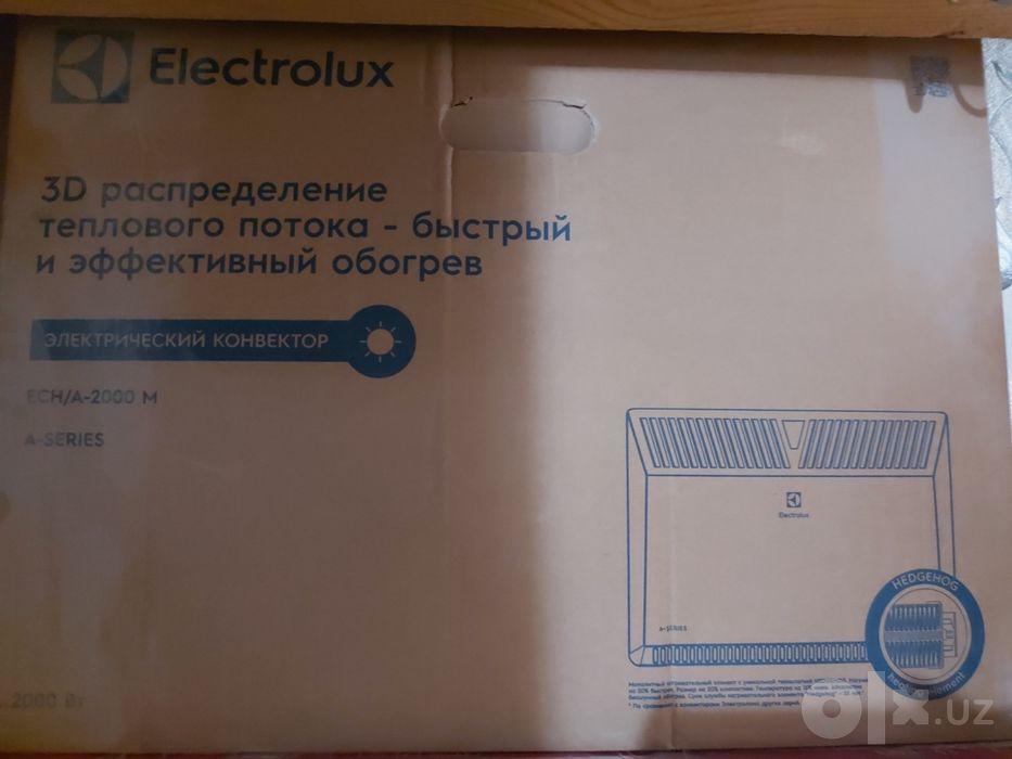 конвекторный обогреватель  "электролюкс"