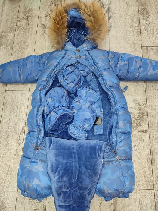 Зимний комбинезон на мальчика