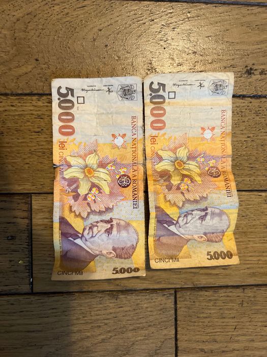Bancnota 5.000 lei vechi