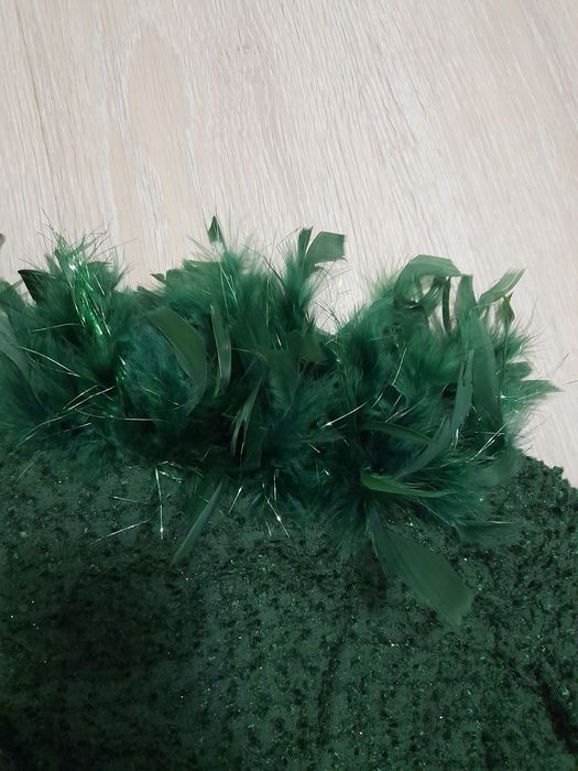 Bluza de seara cu pene