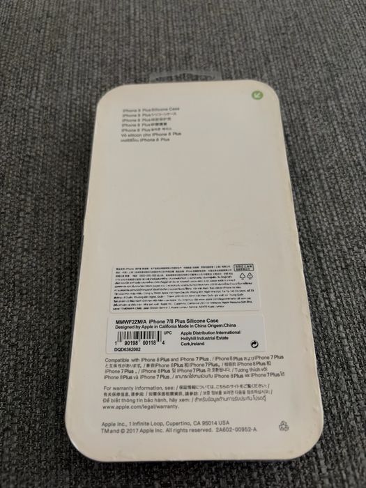 Apple iPhone 8 Plus silicone case