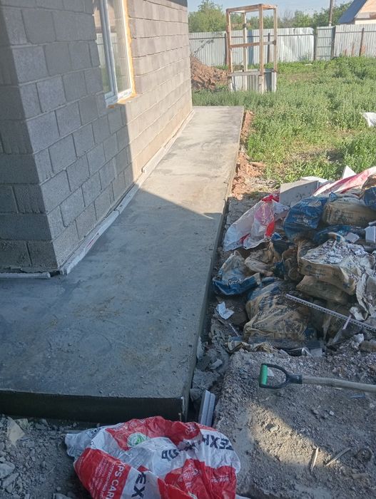 Бетонные работы фундамент
