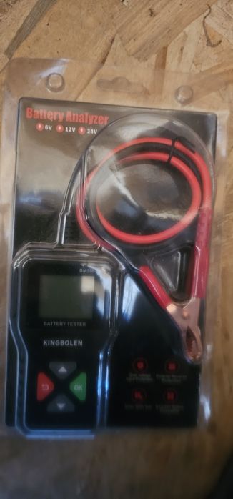Tester baterii de la 6v până la24v
