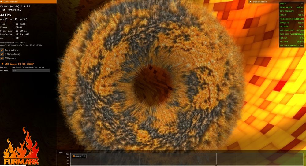 видеокарта Rx580 8gb 2048