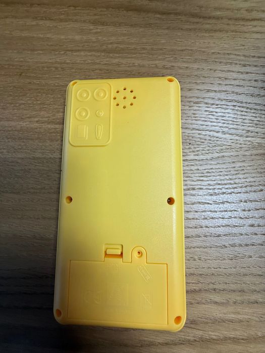 Тетрис игрова конзола BonsMar, голям екран 4.1 инча, Жълт цвят, 8x16см