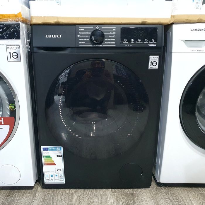 Стиральная машина Aiwa 6 кг автомат инвертор DD матор