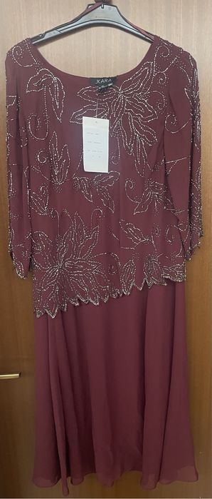 Rochie seara grena noua nr 48