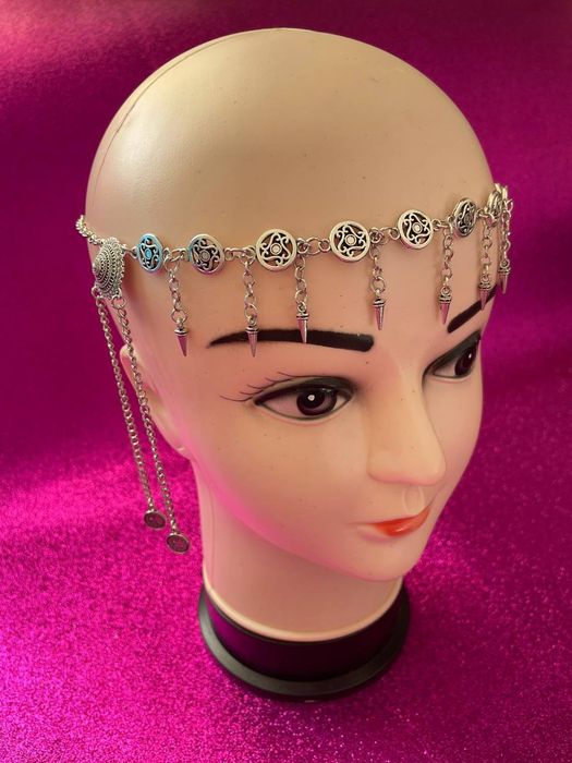 Шекелік шашбау сырға