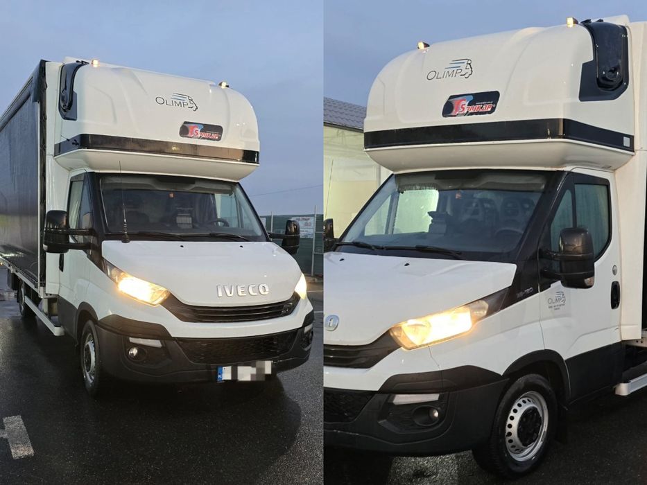 IVECO DAILY 35s18- 10 europaleti, fabric. 2018, Euro 6, nu master