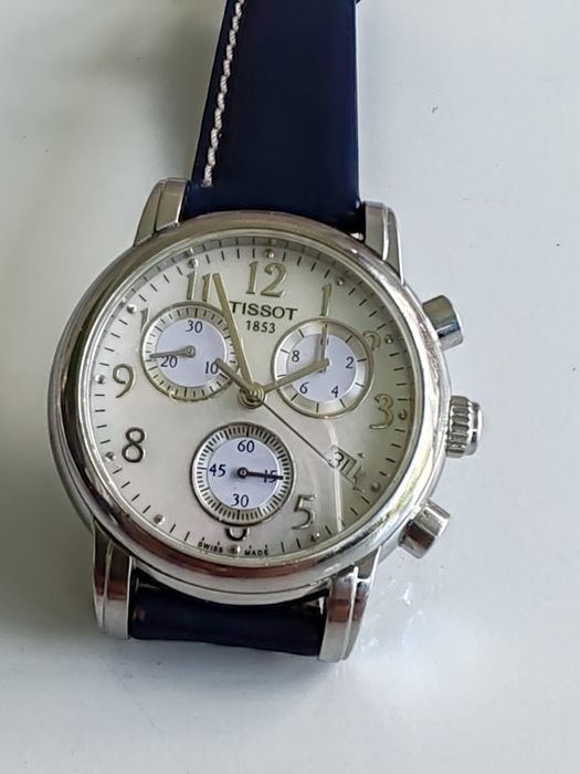 Ceas Tissot T Classic Chronograph Cadran Perlat - Dama