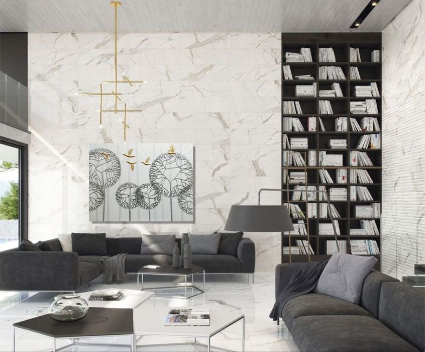 Картина интерьерная "Птицы в лесу"