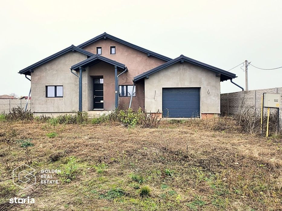 Casa noua pe un nivel, la gri, Mandruloc, comision 0%