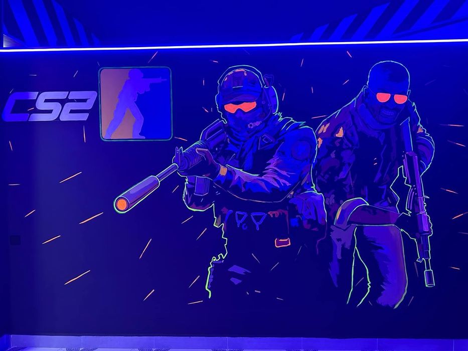 Devor rasim dizayn / game klub, boxcha, kafe,/ Toshkent