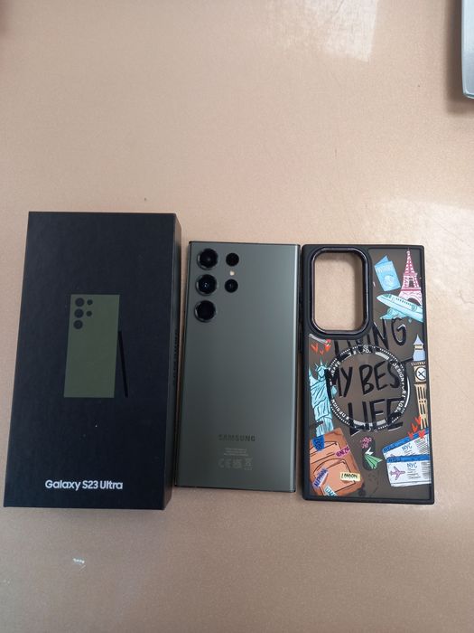 ***ТОП ОФЕРТА***SAMSUNG S23 ULTRA 512 GB + Подарък 2 калъфа